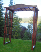 Wood Arch, Fruitwood Wood Arch, Fruitwood