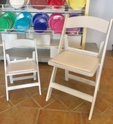 Children's White Resin Folding Chair Children's White Resin Folding Chair
