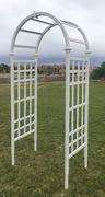 White Lattice Arch White Lattice Arch